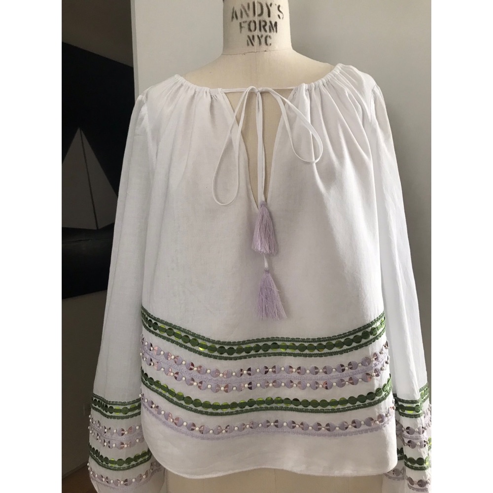 Tory Burch Embroidered Blouse